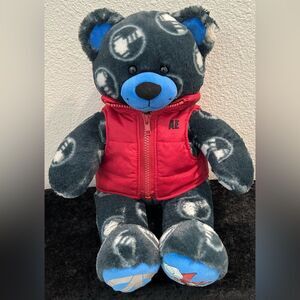 Build-A-Bear Marvel Avenger Thor Plush Bear 17” Rare Jacket  Excellent Condition